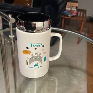 My Neighbor TOTORO ceramic Coffee mug with mirror lid